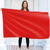 Plain Red Flag - Plain Red Flag - Double-Sided Print