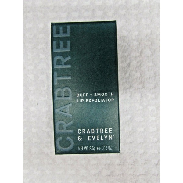CRABTREE & EVELYN~~BUFF + SMOOTH~~LIP EXFOLIATOR 0.12 OZ NIB R8-A119