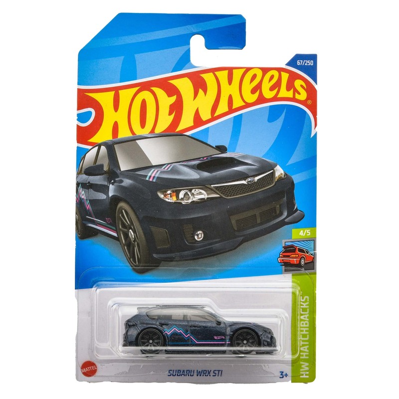 Hot Wheels HHD94 Basic Car, Subaru WRX STI (3 Years