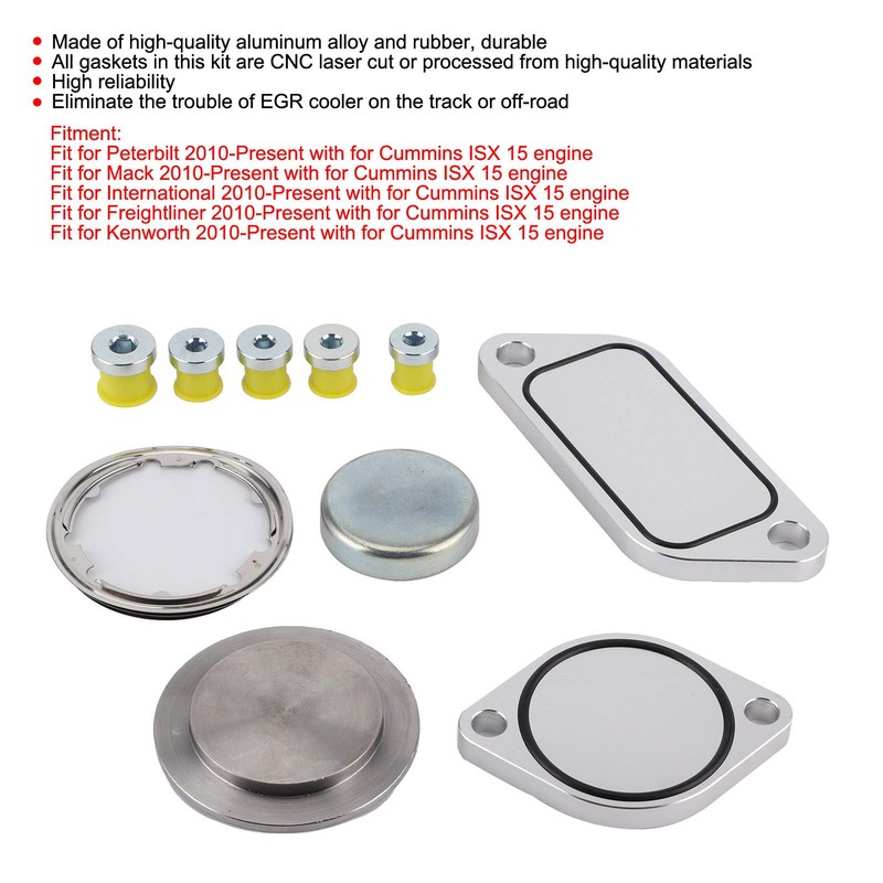 Aramox EGR Plug Kit, EGR Plug Kit 5 Piezas de