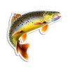 Trout Fish Sticker Vinyl Decal Car Window Bumper Waterproof 5"