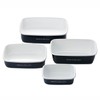 Dean and Deluca Enamel Container B2, Charcoal Grey