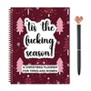 To Do List Christmas Planner Notebook with Pen, Funny Christmas
