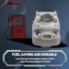 WOOSTAR 40mm Big Bore Cylinder with Piston Ring Kit Replacement