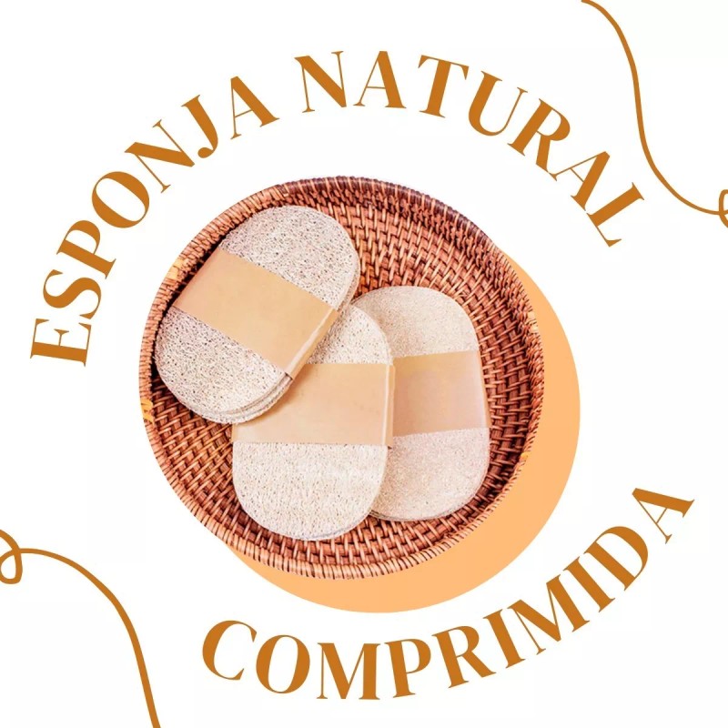 Universo en Linea Esponja Pulpa De Madera Comprimida Limpieza Cocina