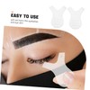 WOONEKY 100pcs Y Comb Eyelash Lift Tool Transparent Lash Perm