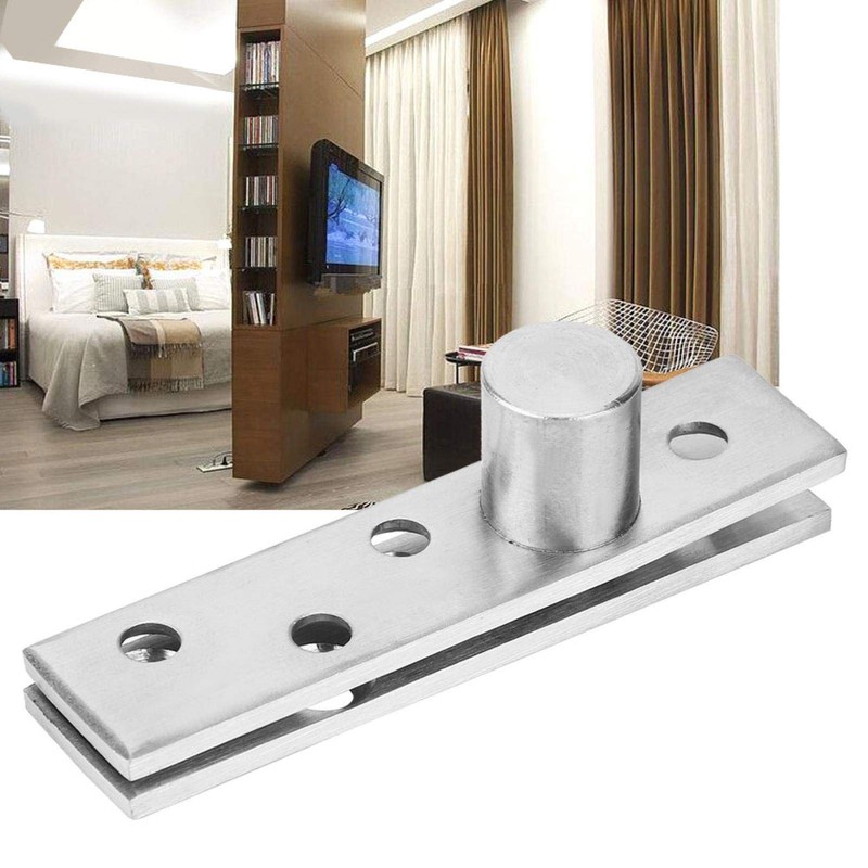 Jeanoko 2 Pieces Revolving Door Hinge 360 Degree Swivel Hinge