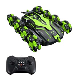 RC Stunt Car for Kids 2.4GHz Remote Control Stunt Car with Function Spray Light 360° Rotation One-click Demo
