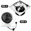 LIDSCURA S97015157 Bathroom Exhaust Fan, Motor Blower Wheel Assembly Replacement