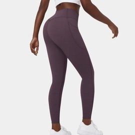 Halara UltraSculpt SoCinched High Waisted Tummy Control Side Pocket Shaping Training Leggings#summer#summervibes#NovaTopFinds#TikTokShopBacktoSchool:_Night's Purple_7/8_3X(24W-26W)