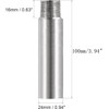 Awclub Shower Head Extension Arm, 4-Inch 1/2PT Male to 1/2PT