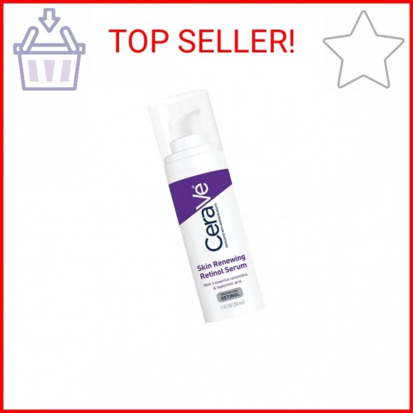 CeraVe Anti Aging Retinol Serum For Face, Encapsulated Retinol With