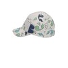 Sterntaler Jungen Baseball-cap Multidino Baseballkappe, silber, 45