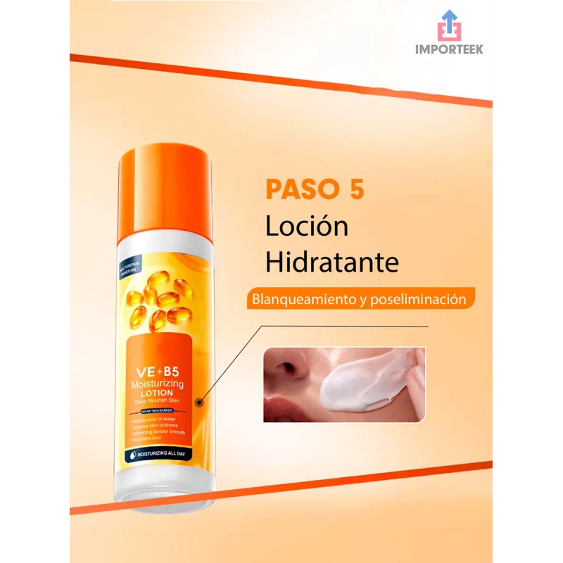 Set Skincare Cuidado Piel Cara Hidratacion Multi Reparadora