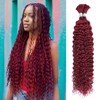 Bafamiya Deep Curly Braiding Human Hair 11A Curly Human Hair