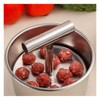 Stainless Steel Meatball Maker -Manual Press Tool for Uniform Balls,