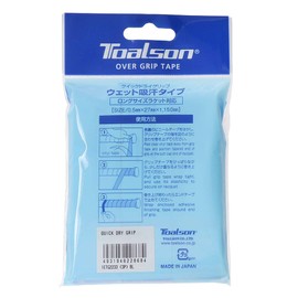 toalson Quick Dry Grip 3P Blue Tennis Racquet Zappin (1etg2233) Selection Stock