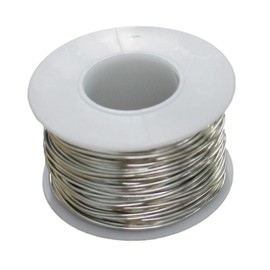 1/2 Lb. Tinned-Copper Bus Bar, Wire, Solid (Soft) Annealed Uninsulated (26 AWG. - 630 Ft Spool)