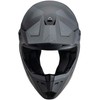 Answer Racing 447669 A23 AR1 V2 Bold Helmet: Black/Dark Grey,