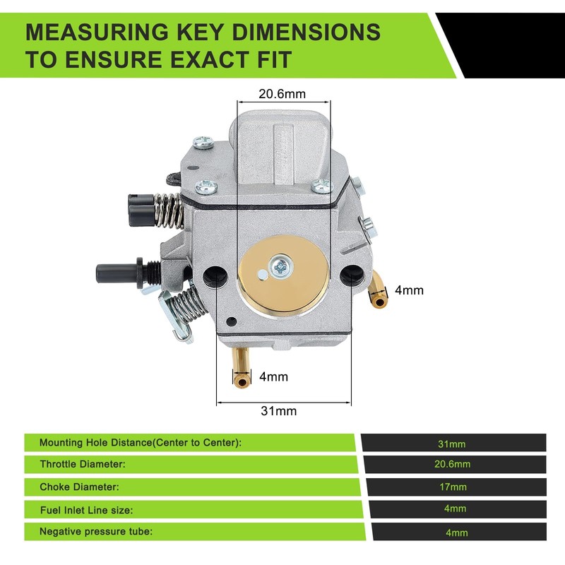 Harbot MS290 MS310 Carburetor for STIHL MS 290 MS310 MS390