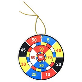 Sam Sandor - Plasma Ball - Round Masonite Flat Ornament with String