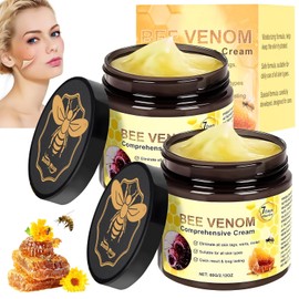 2 Stück Bienengift Hautregenerationscreme, Bienengiftsalbe, Bee Cream, Bee Cream Bienengiftsalbe, Bienengift Creme für alle Hauttypen (2)