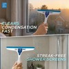 Window Squeegee Glass Cleaning Wiper Rubber Blade For Shower Screen