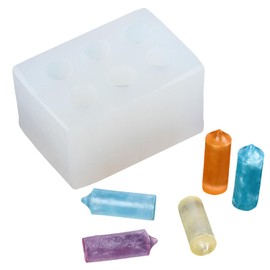 XIAOSHUI Cylinder Silicone Candle Molds Pillar Cylinder Mold Cylinder Candle Molds for Candle Home Decoration Candle Making Aromatherapy Gypsum Candles