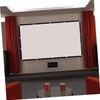 jojofuny Projector Screen Foldable High Definition Crease Screen for Home