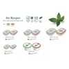 Iwasaki Industry Anti-Bacterial Airkey Snack Case A-033 SG