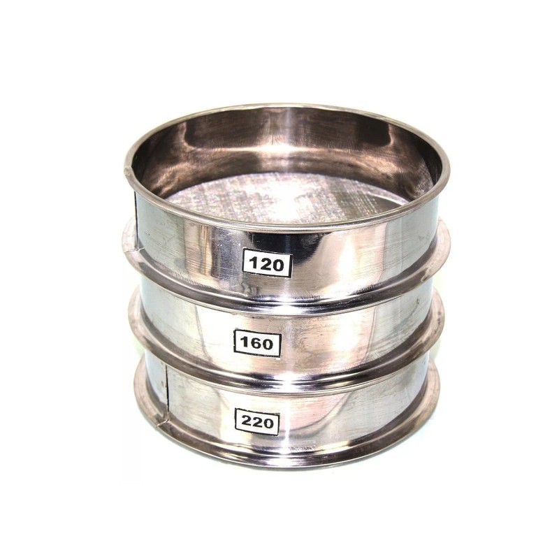 e-onsale Aluminum Herbal Pollen Hash Extractor stackable sifter 120 160