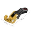 Motorcycle Luggage Bag Hook Hanger 10.5mm Aluminum Alloy Versatile Secure