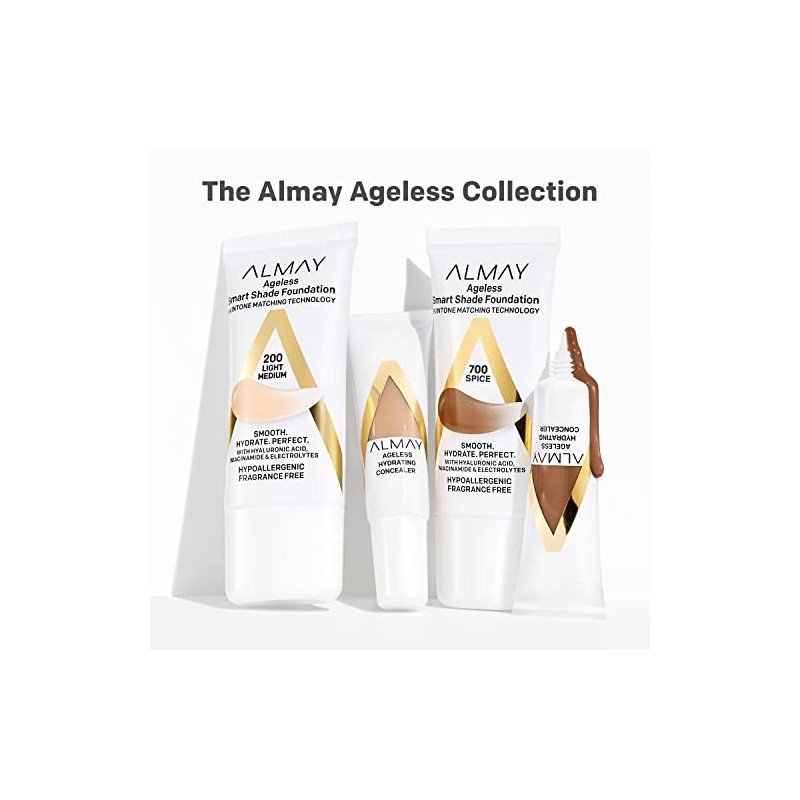 Almay 7264459003 Corrector Hidratante Ageless Medio Claro