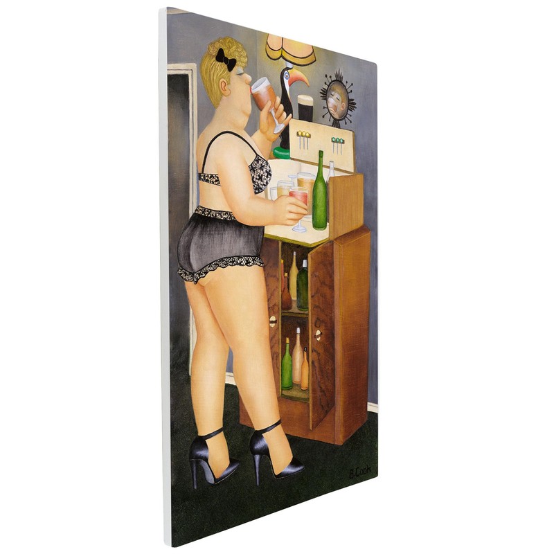 Global Designs Drinkies Ceramic Tile Wall Art Picture Plaque Sign