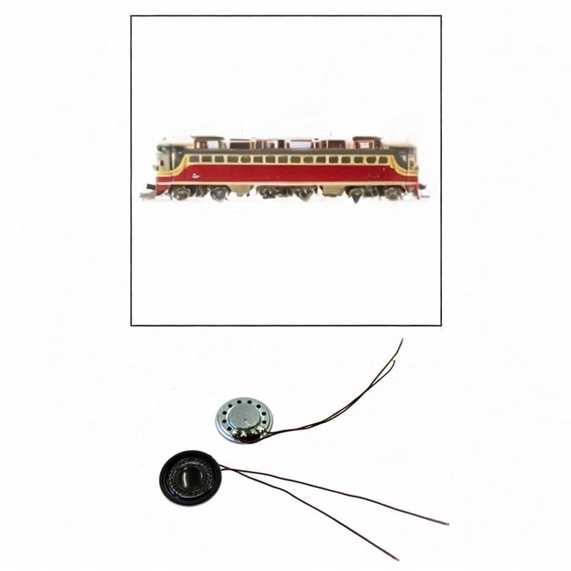 Perfeclan Model Trains Speaker,Small Loudspeaker Hobby Trains Small Speaker Model,Railway