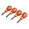 Laser 8491 Slim Stubby Insulated Screwdriver Set 4pc