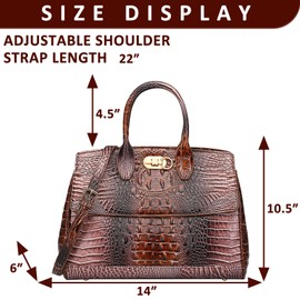 QTKJ Tote Bag for Women, Leather Backpack, Animal Textures Design Large Capacity Handbag, Crossbody Bags Suitable for Important Occasions, Work, Travel(Styles 547)