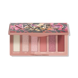 Urban Decay Naked Mini Sin  Paleta de Sombras de Ojos, 6 Tonos Rosados con Acabado Mate, Satinado y Metálico, Alta Pigmentación y Larga Duración,...  