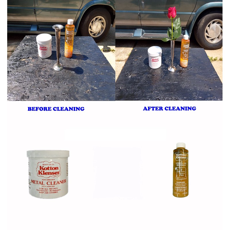 Heavy Duty Kotton Klenser Metal Cleaner 16 Oz.
