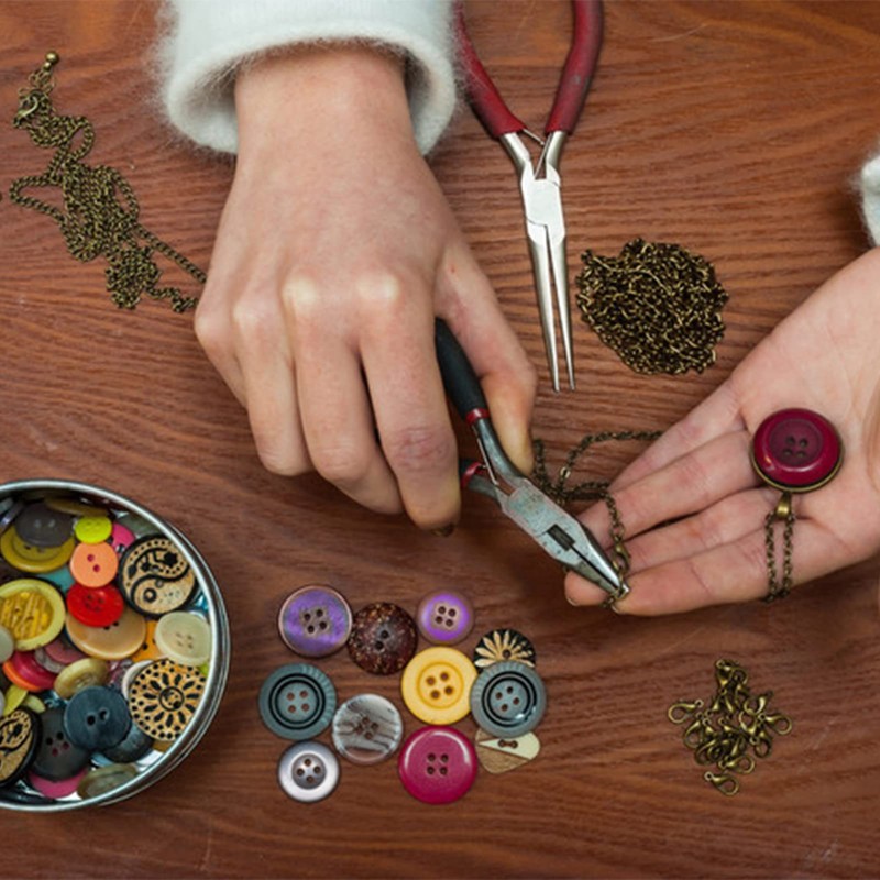 170PCS Lobster Clasp with Open Jump Ring Set, Jewelry Bracelet