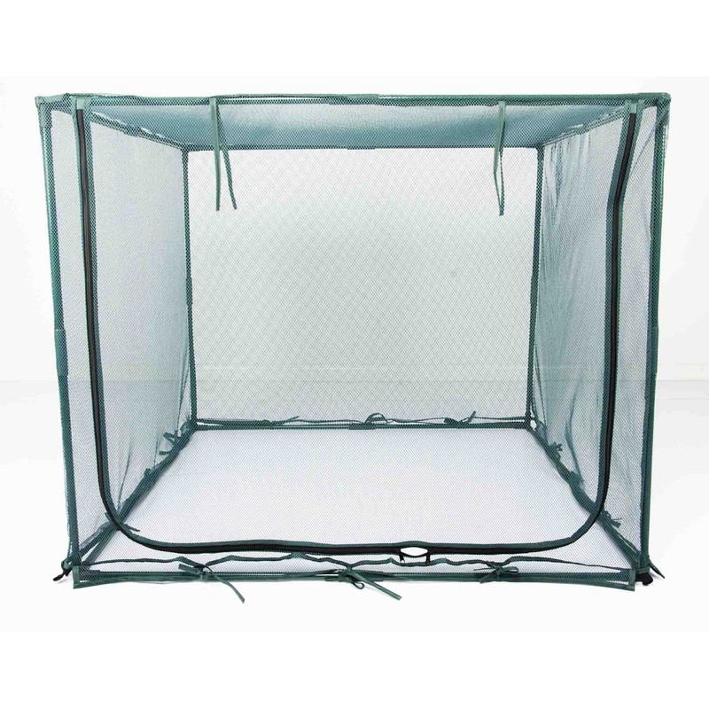 Square 4'x4' Netting Cover 3.3FT Tall Crop Cage Pest Guard