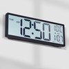 Mee 2ou Digital Wall Clock Battery Operated, 15" Digital Clock