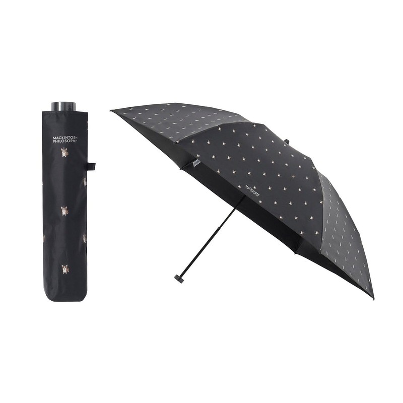 Moonbat 22-431-12152-22 [Macintosh Philosophy] Parasol Folding Umbrella, For Both Sunny