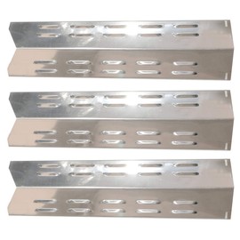 Htanch SN6131(3-Pack) Stainless Steel Heat Plate Replacement for Select Outdoor Gourmet Gas Grill Models