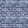 Timeet Blue Brick Wallpaper Peel and Stick Wallpaper 17.7" x