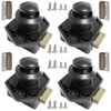 4PCS Push Button Latch Catch Push Door Lock,Push Button Latch