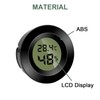 2PCS Mini Digital Room Thermometer, LCD Digital Hygrometer, Temperature and