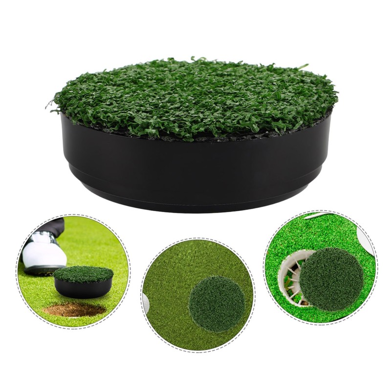 KOMBIUDA Golf Hole Cup Cover for Putting Training Prevents Wear