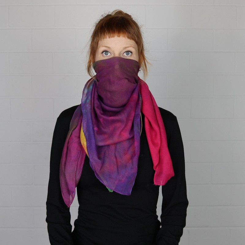 Superfreak® Cotton Cloth Scarf Shawl, 100 x 100 cm, 100%