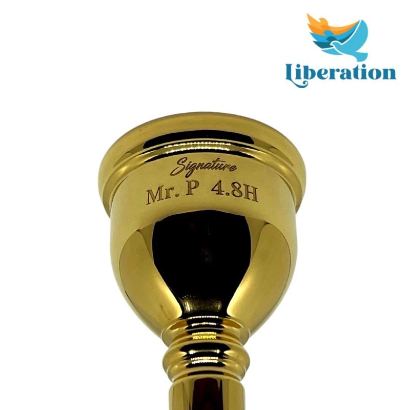 Tuba Mouthpiece Liberation Mr. P 4.8H Signature Tuba Mouthpiece -